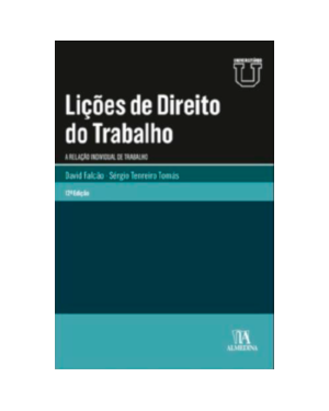 Lições de direito do trabalho: a relação individual de trabalho