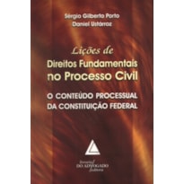 LIÇÕES DE DIREITOS FUNDAMENTAIS NO PROCESSO CIVIL