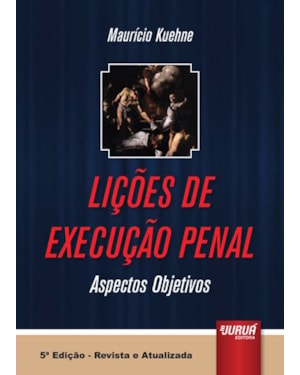 LIÇÕES DE EXECUÇÃO PENAL - ASPECTOS OBJETIVOS