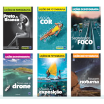 LIÇÕES DE FOTOGRAFIA - COLEÇÃO TEMPORADA 1 (6 LIVROS)