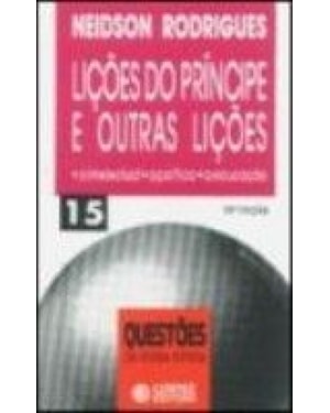 LICOES DO PRINCIPE E OUTRAS LICOES