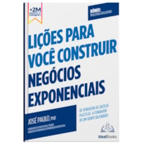 LIÇÕES PARA VOCÊ CONSTRUIR NEGÓCIOS EXPONENCIAIS: DE VENDEDOR DE SACOLAS PLÁSTICAS A FUNDADOR DE UM GRUPO MILIONÁRIO