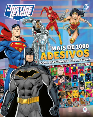 LIGA DA JUSTIÇA - MAIS DE 1000 ADESIVOS