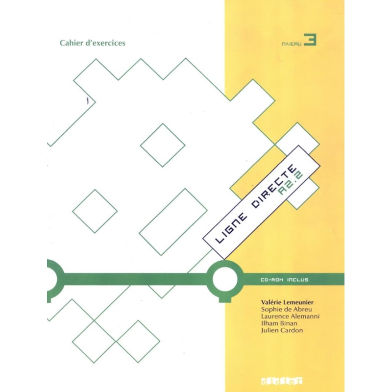 LIGNE DIRECTE 3 (A2) - CAHIER D´EXERCICES + CD-ROM