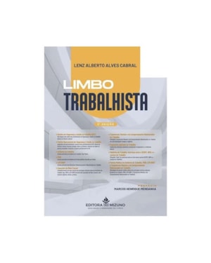 LIMBO TRABALHISTA 3ª EDIÇÃO
