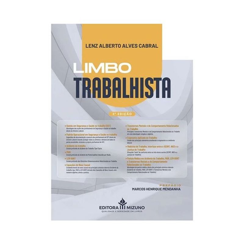 LIMBO TRABALHISTA 3ª EDIÇÃO
