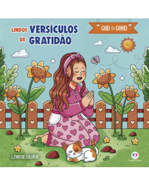 LINDOS VERSÍCULOS DE GRATIDÃO - LIVRO DE COLORIR