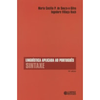 LINGUÍSTICA APLICADA AO PORTUGUÊS: SINTAXE