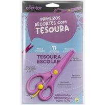 LINHA ESCOLAR PRIMEIROS RECORTES (M/AZUL)