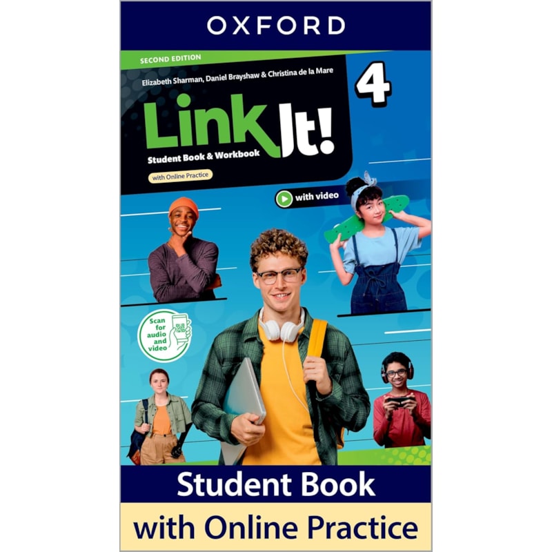 LINK IT!: LEVEL 4: STUDENT BOOK AND WORKBOOK WITH ONLINE PRACTICE