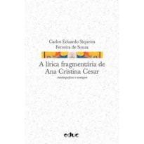 LÍRICA FRAGMENTÁRIA DE ANA CRISTINA CESAR, A
