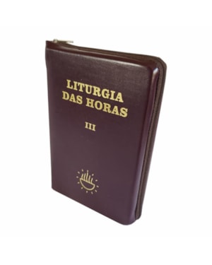 LITURGIA DAS HORAS VOL. III - ZÍPER