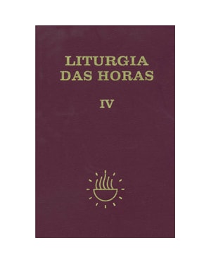 Liturgia das Horas volume IV - Tempo comum semanas 18ª a 34ª - Encadernado