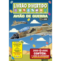 LIVRÃO DIVERTIDO - AVIÃO DE GUERRA