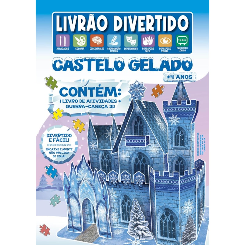LIVRÃO DIVERTIDO - CASTELO GELADO