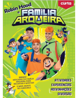 LIVRÃO ROBIN HOOD E FAMÍLIA ARQUEIRA