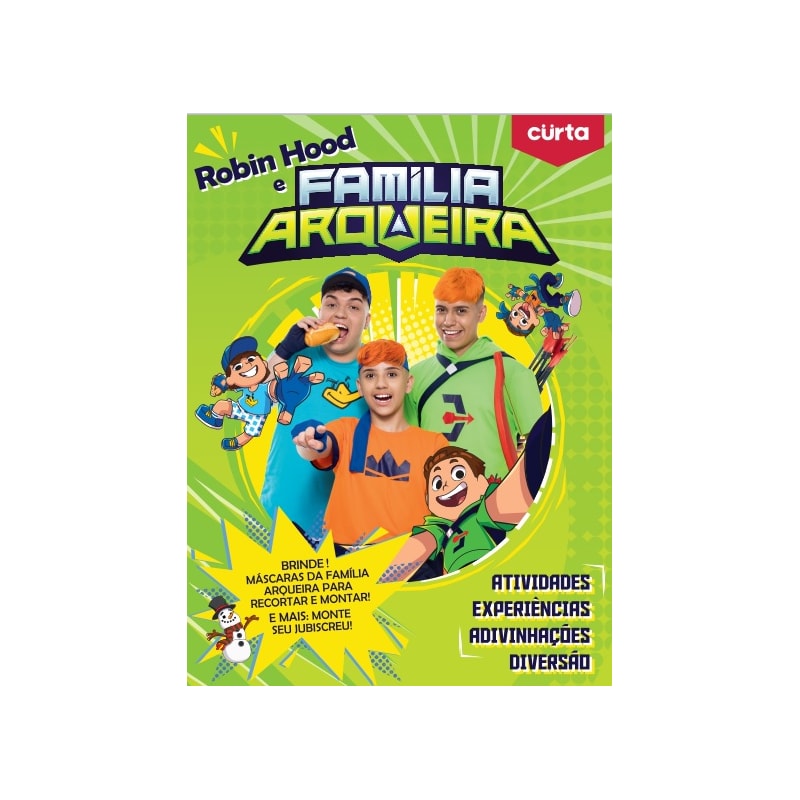 LIVRÃO ROBIN HOOD E FAMÍLIA ARQUEIRA