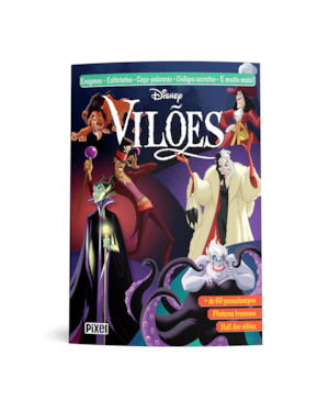 LIVRÃO VILÕES DA DISNEY