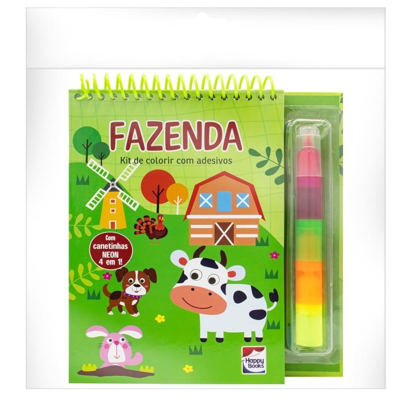 LIVRINHO 4 EM 1: FAZENDA