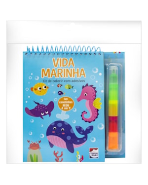 Livrinho 4 em 1: Vida Marinha