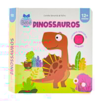 Livrinho Sensorial de Feltro: Dinossauros