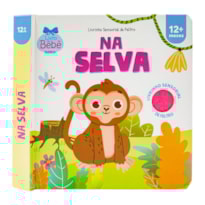 Livrinho Sensorial de Feltro: Na Selva