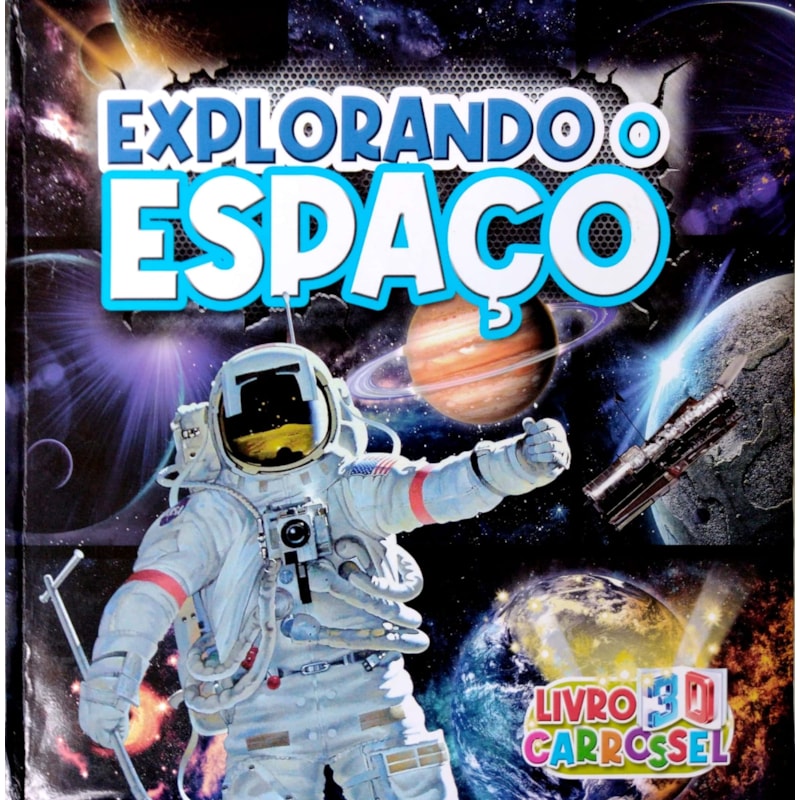 Livro 3d carrossel - explorando o espaço