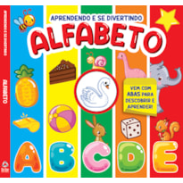 LIVRO APRENDENDO E SE DIVERTINDO - ALFABETO