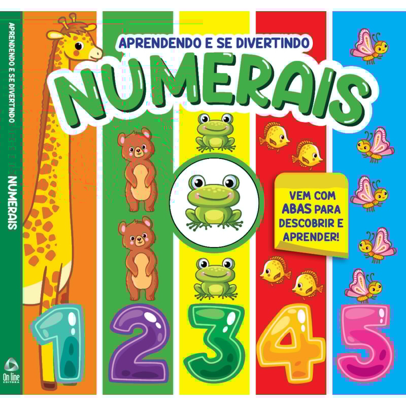 LIVRO APRENDENDO E SE DIVERTINDO - NUMERAIS