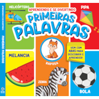 LIVRO APRENDENDO E SE DIVERTINDO - PRIMEIRAS PALAVRAS