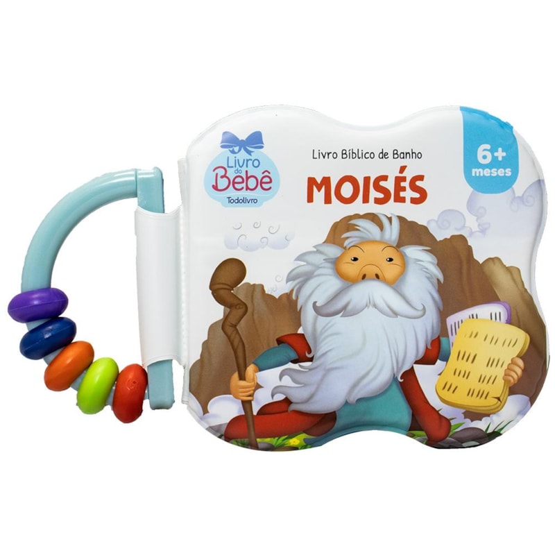 LIVRO BÍBLICO DE BANHO: MOISÉS
