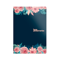 LIVRO BONS PENSAMENTOS - ROSAS: REGISTRE CADA MOMENTO COM #BONSPENSAMENTOS.