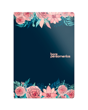 LIVRO BONS PENSAMENTOS - ROSAS: REGISTRE CADA MOMENTO COM #BONSPENSAMENTOS.