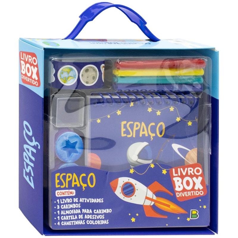 LIVRO-BOX DIVERTIDO! ESPAÇO