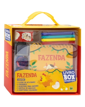 LIVRO-BOX DIVERTIDO! FAZENDA