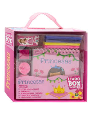 LIVRO-BOX DIVERTIDO! PRINCESAS