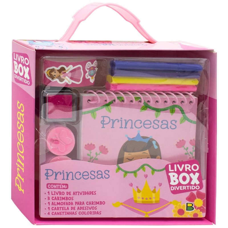 LIVRO-BOX DIVERTIDO! PRINCESAS