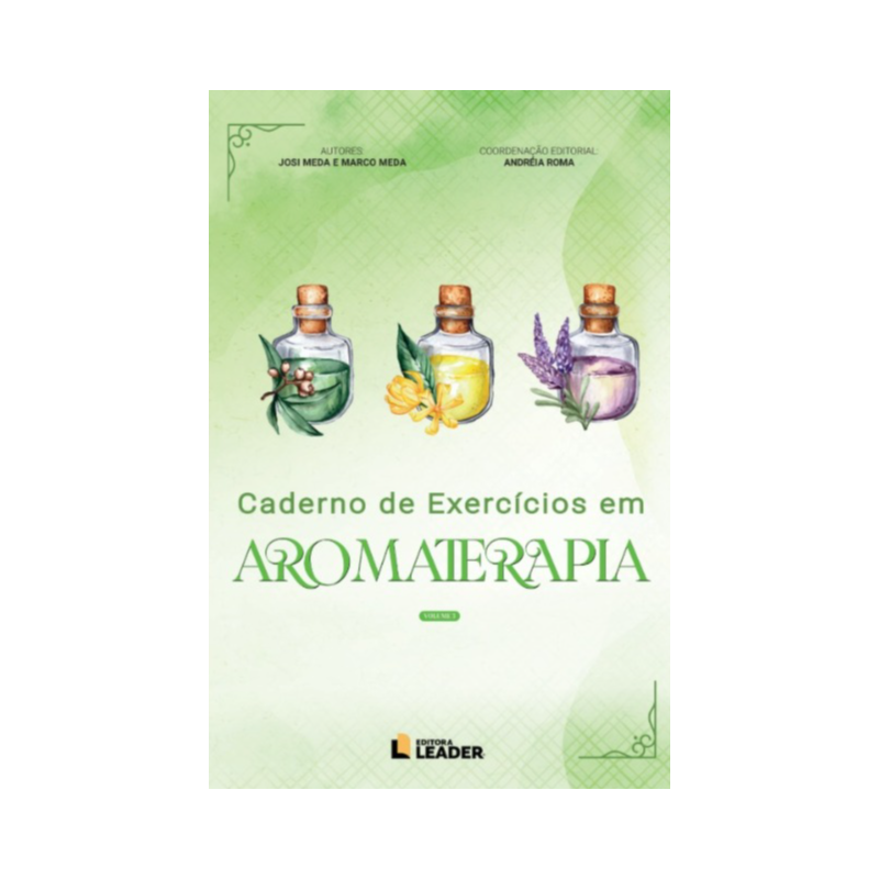 Livro Caderno de Exercícios Aromaterapia