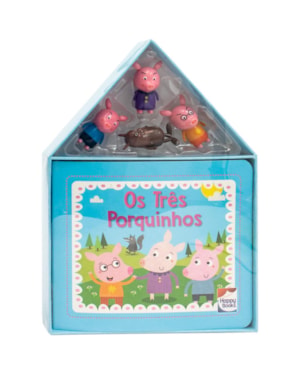 LIVRO-CASINHA DE CONTOS: TRÊS PORQUINHOS, OS