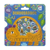 LIVRO COM ADESIVOS FOFINHOS: DINOSSAUROS