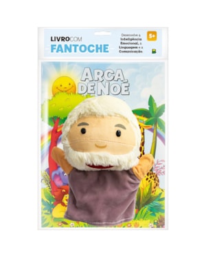 LIVRO COM FANTOCHE: ARCA DE NOÉ