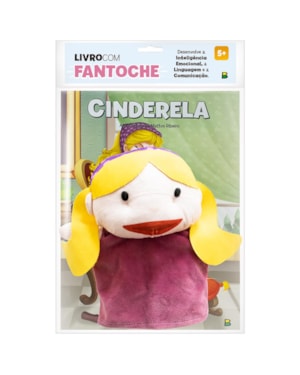LIVRO COM FANTOCHE: CINDERELA