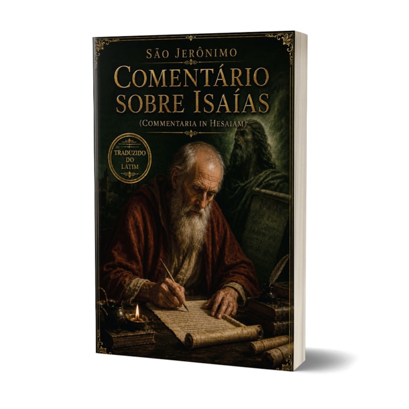 Livro Comentários Ao Livro De Isaías - São Jerônimo