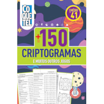 LIVRO COQUETEL + 150 CRIPTOGRAMAS 41