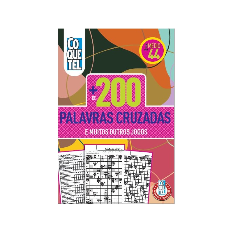 LIVRO COQUETEL + 200 PAL CRUZ MÉDIO 41