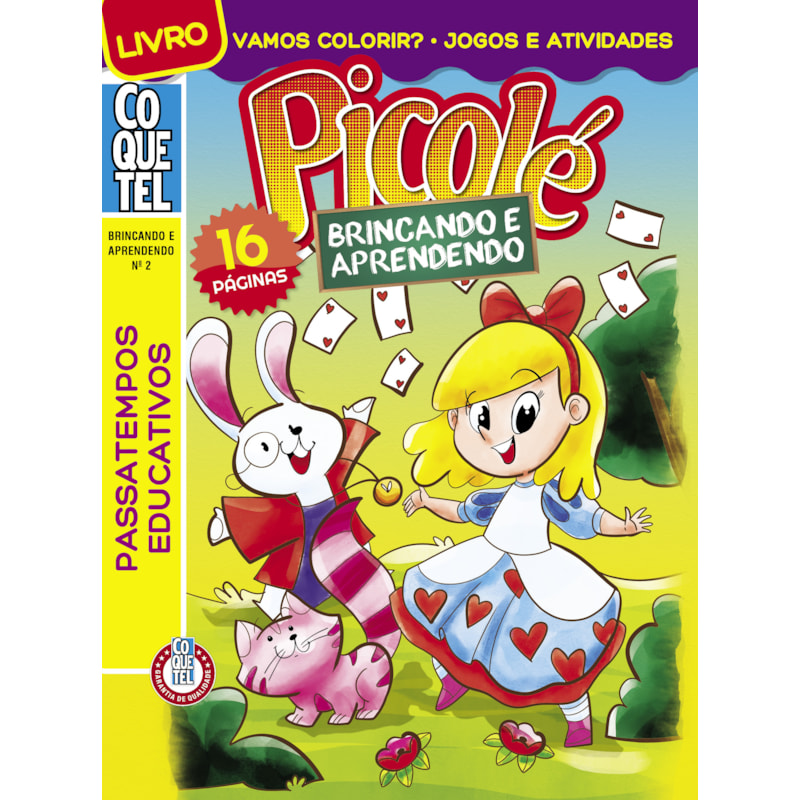 LIVRO COQUETEL BRINCANDO APRENDENDO 2