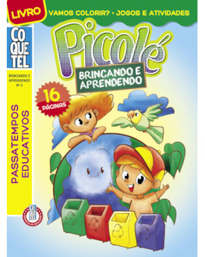 LIVRO COQUETEL BRINCANDO APRENDENDO 3
