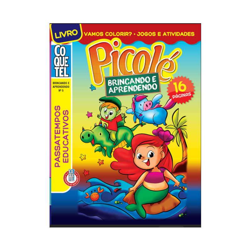 LIVRO COQUETEL BRINCANDO APRENDENDO 5