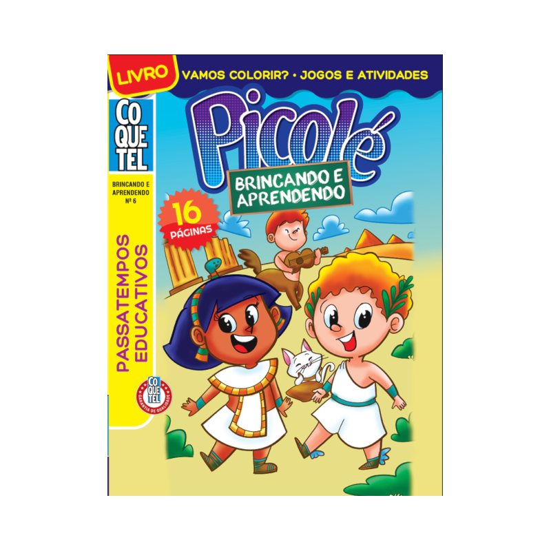 LIVRO COQUETEL BRINCANDO APRENDENDO 6