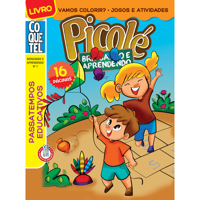 LIVRO COQUETEL BRINCANDO APRENDENDO 7